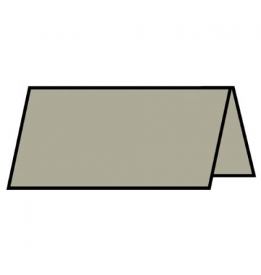 RÖSSLER 164030411 100x100mm Tischkarte Paperado taupe