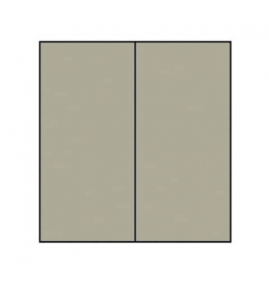 Blanko-Grußkarten Faltkarte planliegend 164069411 DIN lang 100mm x 210mm (BxH) 220g planoliegend Taupe metallic