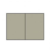 Blanko-Grußkarten Faltkarte planliegend 164070411 A5 105mm x 148mm (BxH) 220g Taupe metallic