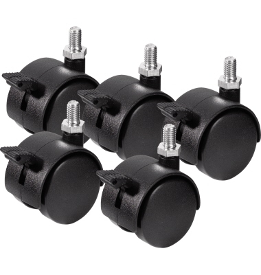 Rollenset f. Standfu&szlig; 8mm FC24 Ersatzt.