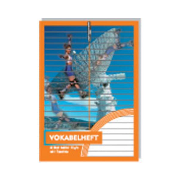 Penig Vokabelheft 2408 Schul- Standardheft-Serie, Lineatur 53 / liniert / 2 Spalten, A6, 70g, orange, 32 Blatt / 64 Seiten 40193330240