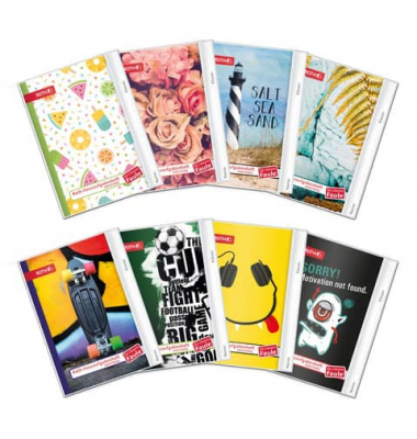 Hausaufgabenheft 88619 / Hausaufgaben Lineatur / keine, A5, 90g, mehrfarbig, 60 Blatt / 120 Seiten