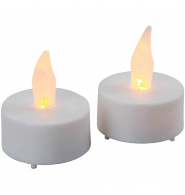 LED-Teelicht 76355 weiß ca. 4 Tage bzw. 90-100 Stunden Brenndauer LED-Teelicht 76355 weiß ca. 4 Tage bzw. 90-100 Stunden Brenndauer