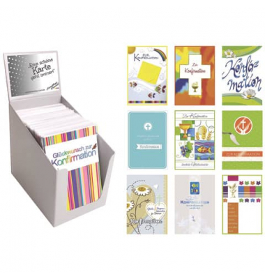 Konfirmationskarte 11-0160 bunt