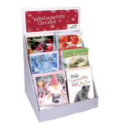 22-0215 Weihnachtskarte modern sort.