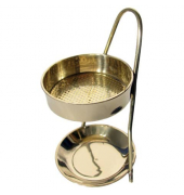 Weihrauchst&auml;nder 489M gold 13cm 