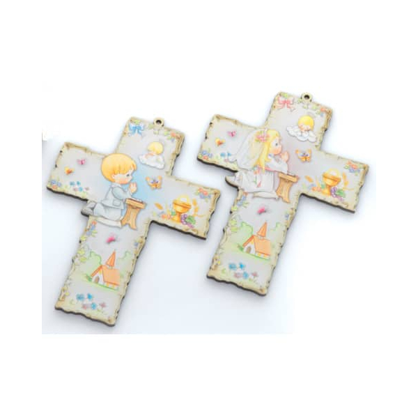 4 Stück Neumeyer CT32/CT33 10x15cm Kinderkreuz zur Taufe sort. 4041569106341 HEAD