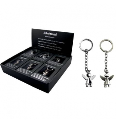 MESA Schutzengel silber Schlüsselanhänger Schutzengel MESA Schutzengel silber Schlüsselanhänger Schutzengel