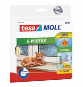 moll Gummidichtung weiss 9x4mmx10m E-Profil