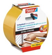 tesa doppelseitiges Klebeband weiß 50,0 mm x 10,0 m 1 Rolle