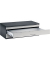7100 Planschrank silber/schwarz 3 Schubladen