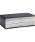 7100 Planschrank silber/schwarz 3 Schubladen