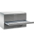 7100 Planschrank grau/grau 10 Schubladen
