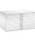 7200 Planschrank weiß/weiß 10 Schubladen