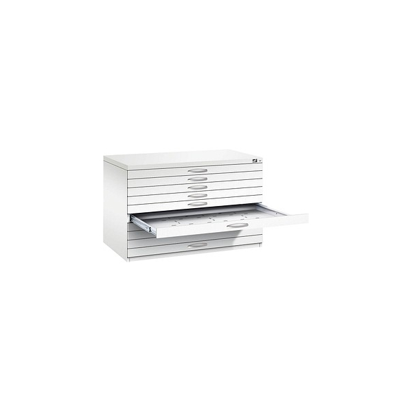4067521474488 - CP 7100 Planschrank verkehrsweiß 10 Schubladen 1100 x 765 x 760 cm 4067521474488 - CP 7100 Planschrank verkehrsweiß 10 Schubladen 1100 x 765 x 760 cm