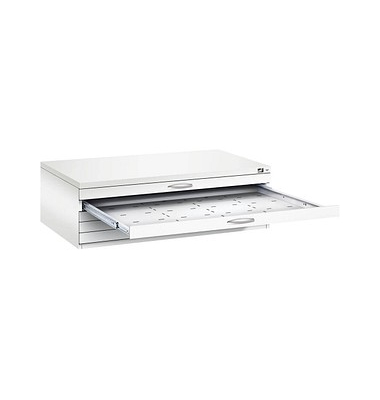 7200 Planschrank weiß/weiß 5 Schubladen
