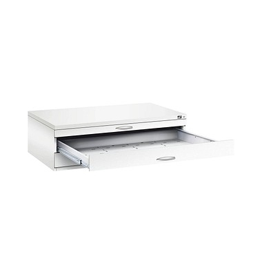 7200 Planschrank weiß/weiß 3 Schubladen