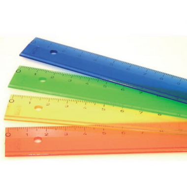 303.22.29 L1 Pop TB Lineal Plastik 15cm sortiert