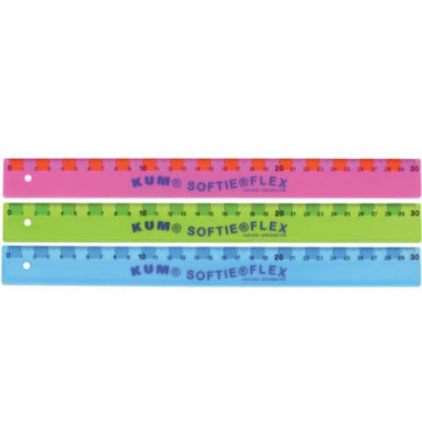 Kum 2250219 L03 Softie Flex TB Lineal Plastik flexibel 30cm