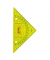 2081929 Geo File z.Abheft. Geodreieck 261 16cm  fbg.sort