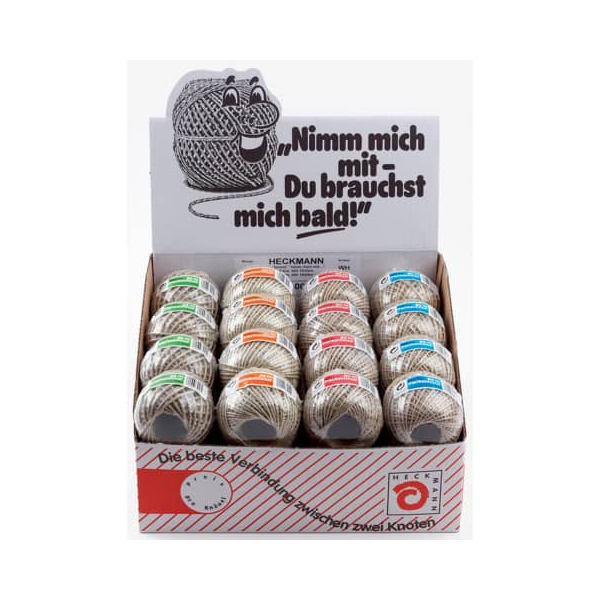 32 Stück WIHEDÜ Bindfaden Packschnur 4-f. 4066300324006 WIHEDÜ