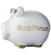 Spardose Schwein 100785 klein "Wunschtraum" 12,5x9cm
