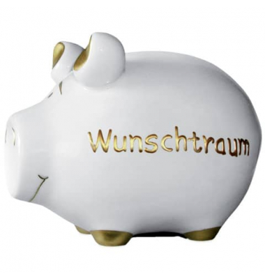 100785 Wunschtraum Spardose Schwein klein beige 100785 Wunschtraum Spardose Schwein klein beige