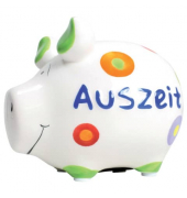 Spardose Schwein (klein) 101145 , "Auszeit"
