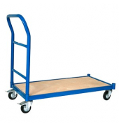 Transportwagen Plattformwagen 100x50cm blau 73012