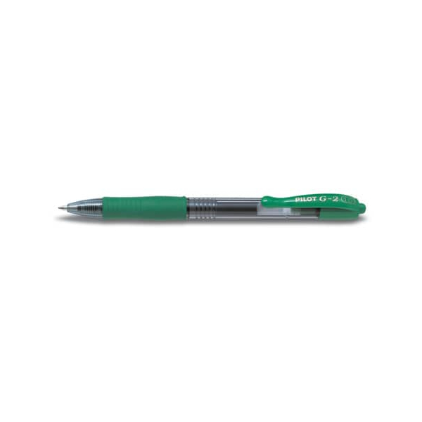 12 Stück Pilot Gelschreiber G2-10 grün BL-G2-10-G 0,6mm 4902505234620 Pilot
