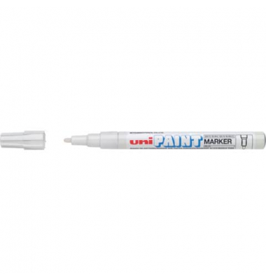 Lackmarker PX21, 182101, Stift, weiß, 1-1,5mm Rundspitze Lackmarker PX21, 182101, Stift, weiß, 1-1,5mm Rundspitze