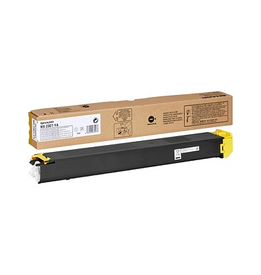 Toner MX23GTYA MX-23GTYA, gelb, ca. 10000 Seiten