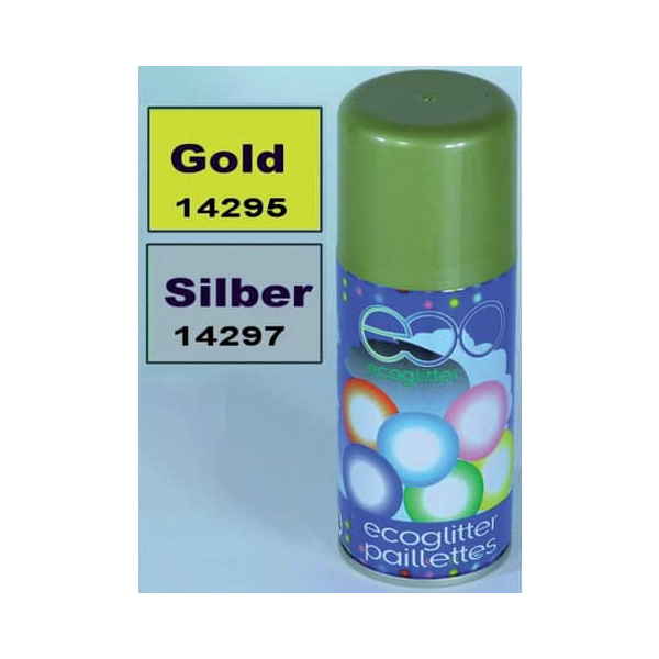 5410764125881 -  14297 100ml Glitterspray Weihnachten silber 5410764125881 HEAD 100 Milliliter