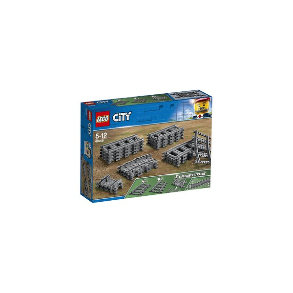 5702016199055 - Playset   City 60205 Rail Pack         20 Stücke