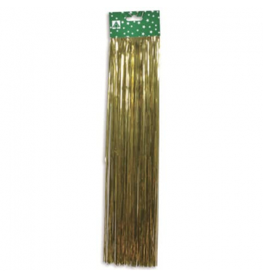 96250 300 Fäden brillant Lametta Pvc bleifrei gold