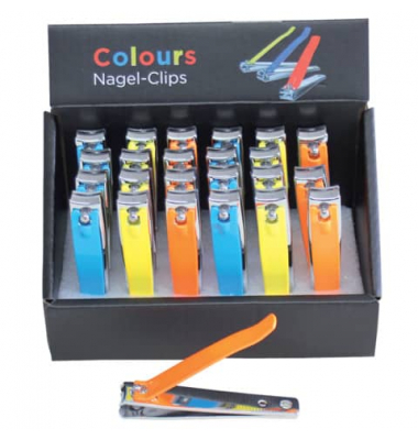 NC1041P Nagelknipser Metall sort