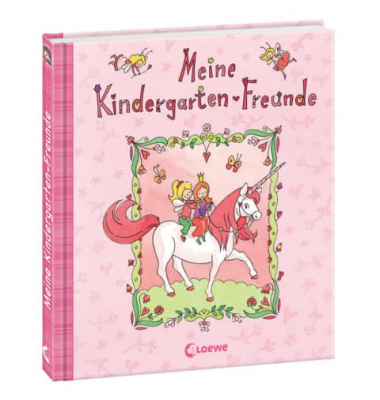 LOEWE 6725-8 Einhorn 19x20,5cm Freundebuch Kindergarten LOEWE 6725-8 Einhorn 19x20,5cm Freundebuch Kindergarten