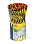 Bleistift Noris im Köcher, 183-HBKP72, schwarz/gelb, HB