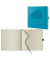 Notizbuch 40044-25-930, Gedanken Cloud, blau, 17,5x17,5cm, kariert, 80g, 120 Blatt / 240 Seiten