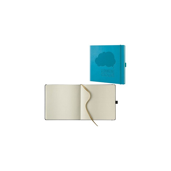 4255704305852 - Notizbuch 40044-25-930 Gedanken Cloud blau 175x175cm kariert 80g 120 Blatt 240 Seiten 4255704305852 Lediberg 4255704305852 - Notizbuch 40044-25-930 Gedanken Cloud blau 175x175cm kariert 80g 120 Blatt 240 Seiten 4255704305852 Lediberg