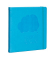 Notizbuch 40044-25-930, Gedanken Cloud, blau, 17,5x17,5cm, kariert, 80g, 120 Blatt / 240 Seiten