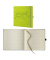 Notizbuch 40044-25-636, Storytelling, grün, 17,5x17,5cm, kariert, 80g, 120 Blatt / 240 Seiten