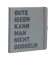 Notizbuch 40044-25-488, gute Ideen, grau, 17,5x17,5cm, kariert, 80g, 120 Blatt / 240 Seiten