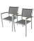 Gartenstühle Grace grau 305202-2