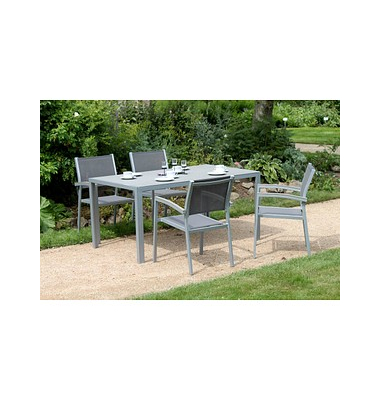 Sitzgruppe Grace grau 305203-4