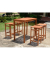 Harms Garden Pleasure Palmdale Sitzgruppe braun