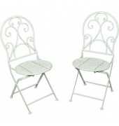 Gartenstühle Garden Pleasure LASCAR weiß
