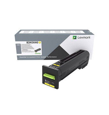 Lexmark 82K0X40 gelb Toner