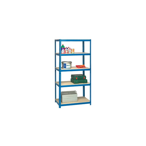 4260054771929 - Steckregal Profi Regale max Belastbarkeit 875 kg Gr B H T 90 cm x 180 cm x 45 cm blau Werkstatt-Regale Regale 4260054771929 - Steckregal Profi Regale max Belastbarkeit 875 kg Gr B H T 90 cm x 180 cm x 45 cm blau Werkstatt-Regale Regale