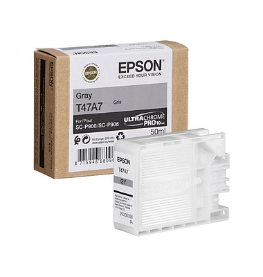 Druckerpatrone T47A7 C13T47A700 (T47A7), grau
